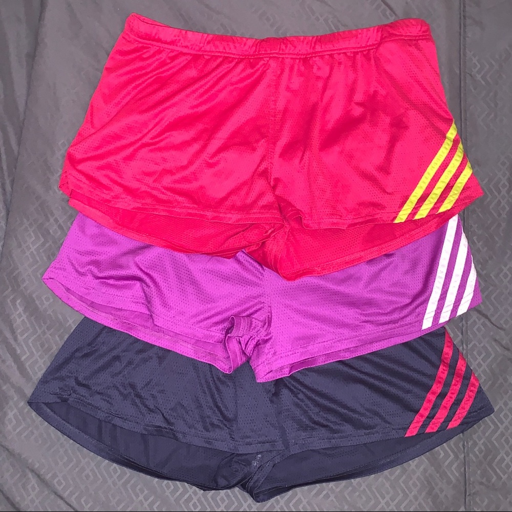 Adidas Mesh Shorts - 3 Pair Bundle